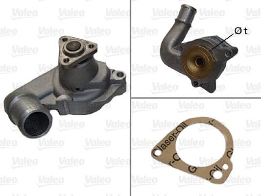 Water Pump, engine cooling 506581 - image 2