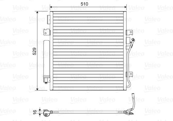 Condenser, air conditioning 814163 - image 2