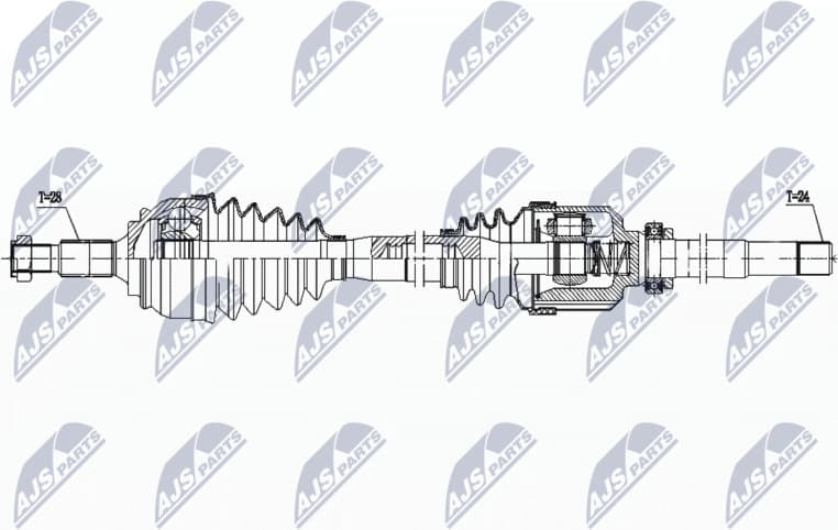 Drive Shaft NPW-PE-097