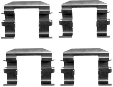 Accessory Kit, disc brake pad 82510900