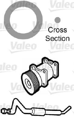 Gasket, coolant pipe 509131