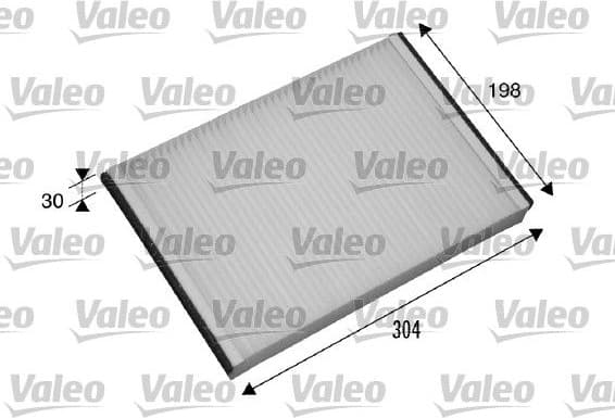 Filter, cabin air VALEO ESSENTIAL 698874 - image 2