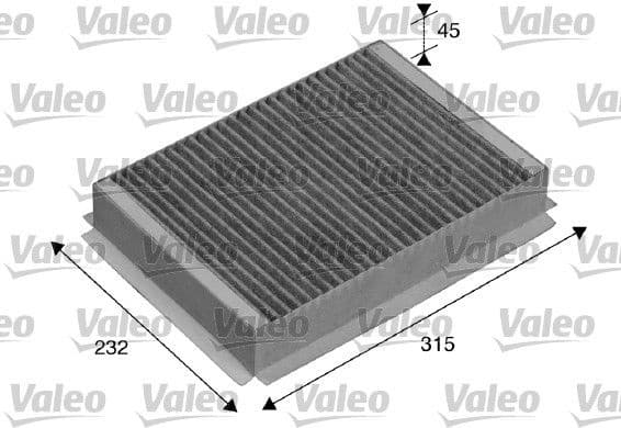 Filter, cabin air VALEO PROTECT 715505 - image 2