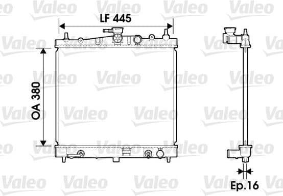 Radiator, engine cooling 734247 - image 2