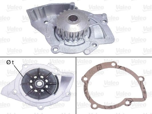 Water Pump, engine cooling 506719 - image 2