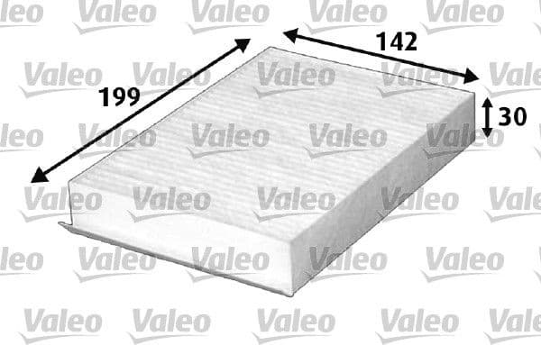 Filter, cabin air VALEO ESSENTIAL 715644 - image 2