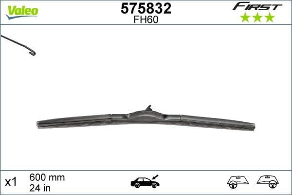 Wiper Blade FIRST HYBRID 575832 - image 3