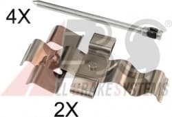 Accessory Kit, disc brake pad 1852Q