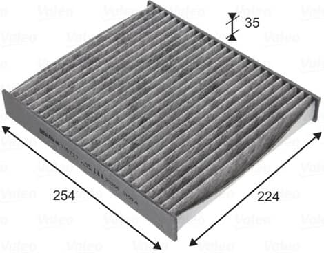 Filter, cabin air VALEO PROTECT 715727 - image 4