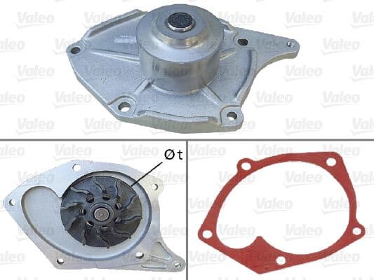 Water Pump, engine cooling 506674 - image 2