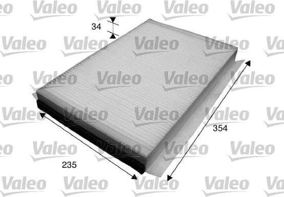 Filter, cabin air VALEO ESSENTIAL 715601 - image 2