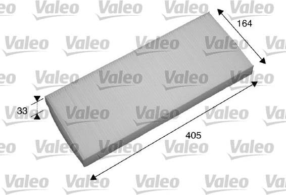 Filter, cabin air VALEO ESSENTIAL 698738 - image 2