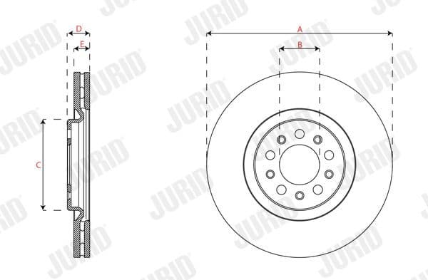 Brake Disc COAT+ 563683JC-1 - image 2