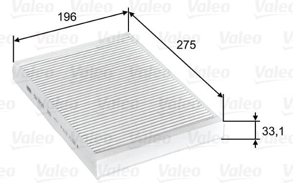 Filter, cabin air VALEO ESSENTIAL 715597 - image 3