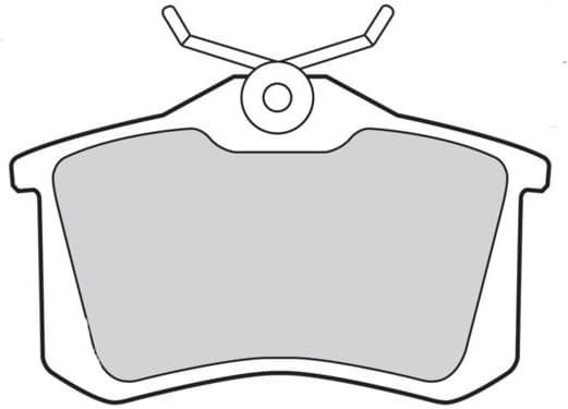 Brake Pad Set, disc brake 598180 - image 4