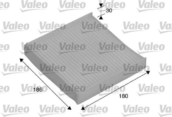 Filter, cabin air VALEO ESSENTIAL 698886 - image 2