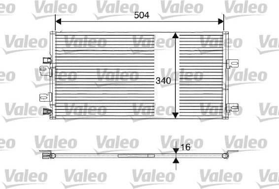 Condenser, air conditioning 817687 - image 2