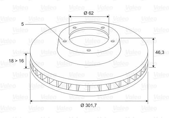 Brake Disc 186686 - image 6