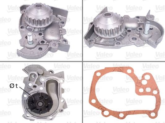 Water Pump, engine cooling 506099 - image 2