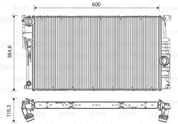 Radiator, engine cooling 735453 - image 2