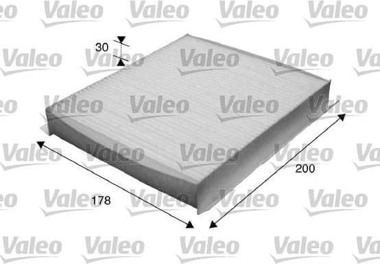 Filter, cabin air VALEO ESSENTIAL 715616 - image 2
