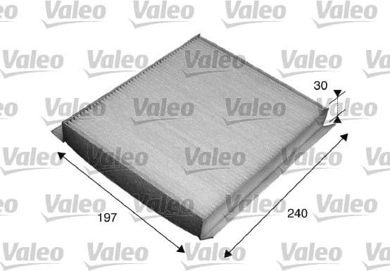 Filter, cabin air VALEO ESSENTIAL 715540 - image 2