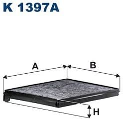 Filter, cabin air K 1397A