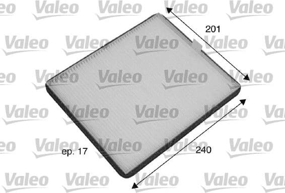 Filter, cabin air VALEO ESSENTIAL 698773 - image 2