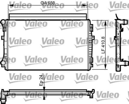 Radiator, engine cooling 735558 - image 2