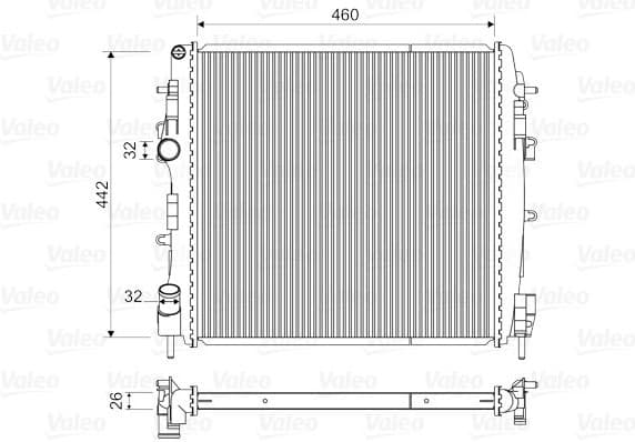 Radiator, engine cooling 734922 - image 2