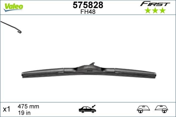Wiper Blade FIRST HYBRID 575828 - image 3