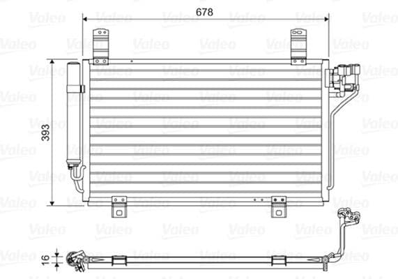 Condenser, air conditioning 814048 - image 2