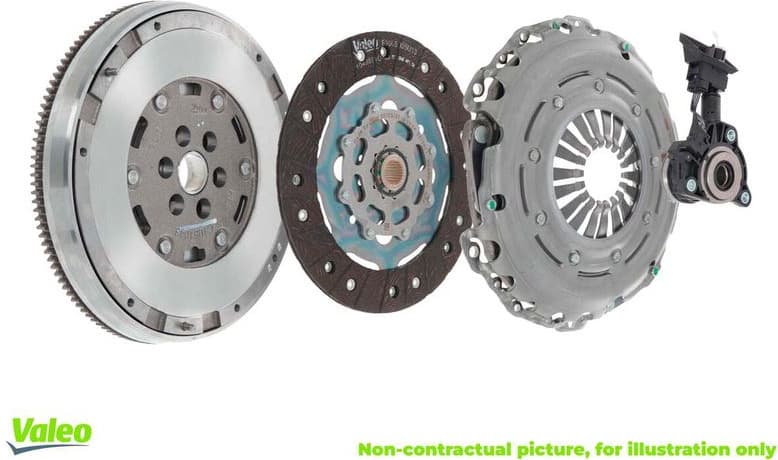 Clutch Kit FULLPACK DMF (CSC) with High Efficiency Clutch 837440 - image 2