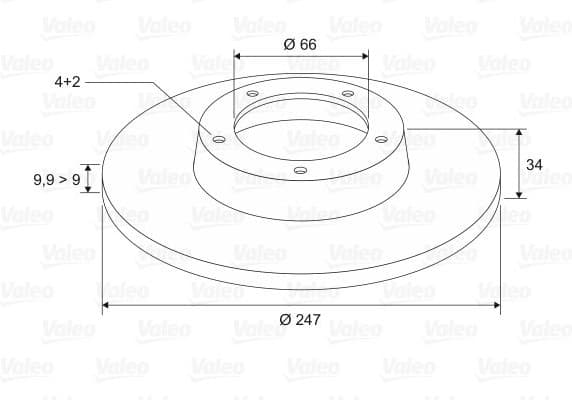 Brake Disc 186200 - image 4