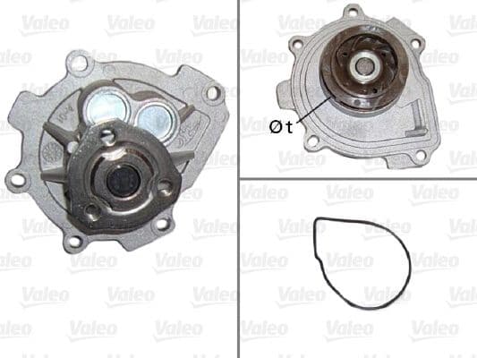 Water Pump, engine cooling 506837 - image 2