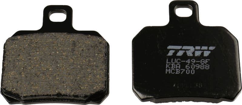 Brake Pad Set, disc brake Organic Allround MCB700