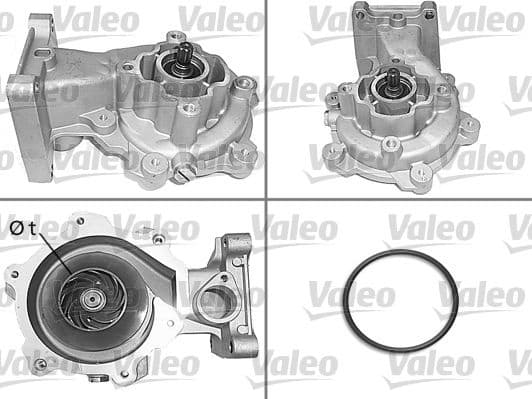 Water Pump, engine cooling 506693 - image 2