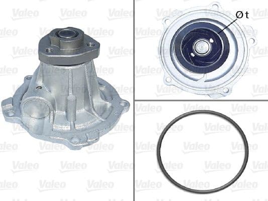 Water Pump, engine cooling 506513 - image 2