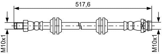 Brake Hose 1 987 481 731