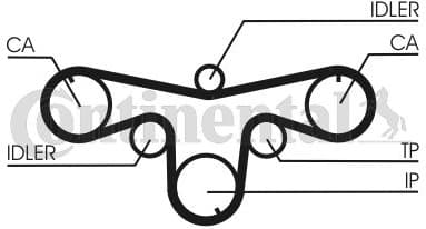 Timing Belt CT1079 - image 2
