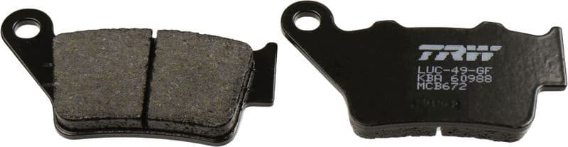 Brake Pad Set, disc brake Organic Allround MCB672