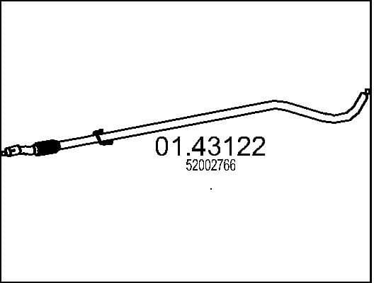 Exhaust Pipe 01.43122