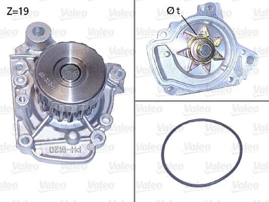 Water Pump, engine cooling 506811 - image 2