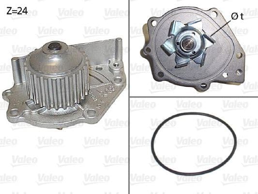 Water Pump, engine cooling 506114 - image 2