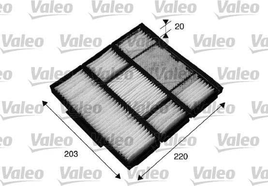 Filter, cabin air VALEO ESSENTIAL 715565 - image 2