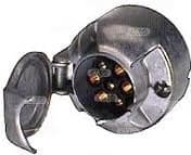Rozetė priekabai aliuminė 12V, 7 kontaktų - J07299 (EU) - Autoera