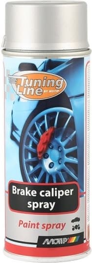 Stabdžių detalių dažai sidabriniai MOTIP 400ml - MOT4096