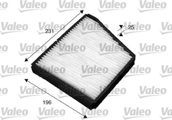 Filter, cabin air VALEO ESSENTIAL 698860 - image 2