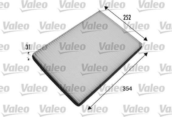 Filter, cabin air VALEO ESSENTIAL 698475 - image 2