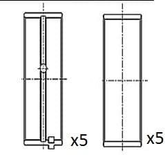 Crankshaft Bearing BM1023-STD